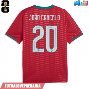 Lacne Muži Futbalové dres Portugalsko Joao Cancelo #20 MS 2026 Krátky Rukáv - Domáci